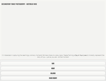 Tablet Screenshot of catchlightpictures.com